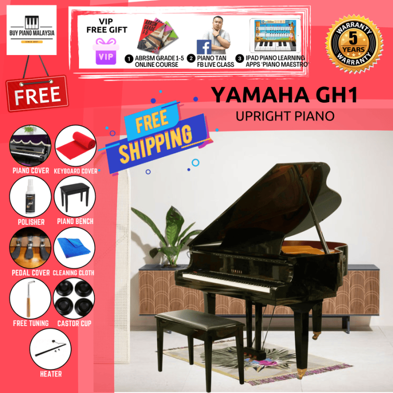 Yamaha gh1 baby discount grand piano price